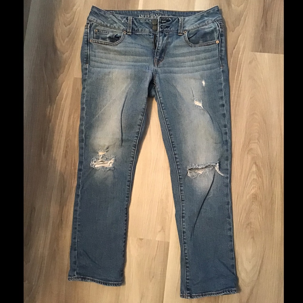 American Eagle Crop Jeans